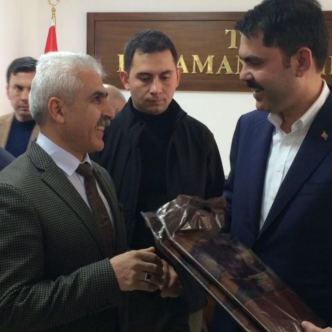 Çevre ve Şehircilik Bakanı Murat Kurum'u ziyaretimizden