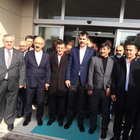 Çevre ve Şehircilik Bakanı Murat Kurum'u ziyaretimizden